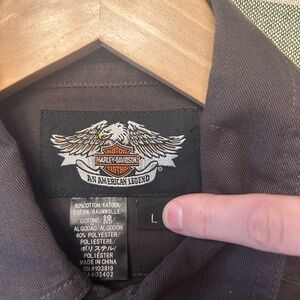 Harley Davidson dress shirt